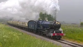 Cotswold Festival of Steam 2018 - Gloucestershire & Warwickshire Railway - a 4K video