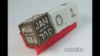 MYNT3D Project tutorial 3D pen Desk Calendar Cubes