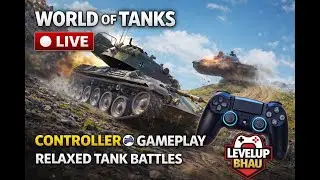World of Tanks LIVE 🎮 | Controller Gameplay | Relaxed Tank Battles