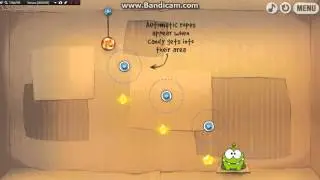 Cut the Rope прохождение, passage of game, level 10