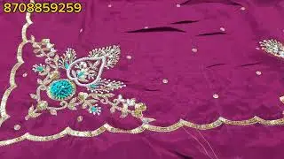 Itni Sardi Me Velvet pr Handwork bnana to bnta hai🔥