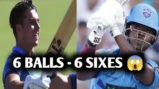 6 Balls 6 Sixes 😱 | Brevis & Rutherford Ka Tufani Over | Cricket History Moment! SA20