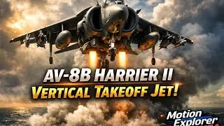 AV-8B Harrier II &ndash; Vertical Takeoff Jet That Dominates the Battlefield | Motion Explorer USA