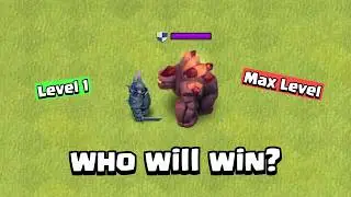 Mini P.E.K.K.A VS MAX Troops | Clash of Clans