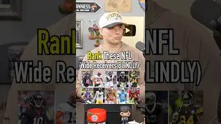Rank These NFL Wide Receivers (Blindly) #shorts  #nfl #football #joshgordon #brandonmarshall