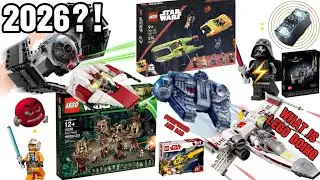 Станет ли этот год худшим для Lego Star Wars?! Анонс и утечки информации о наборах Lego Star Wars...