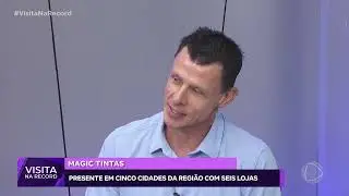Visita na Record -   Magic Tintas: Daniel Garbelini (1° Bloco - 18/01/2026)