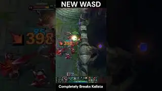 NEW WASD MOVEMENT ON PBE!!! KALISTA IS INSANE ( THIS WONT MAKE IT TO LIVE ) #leagueoflegends #pbe