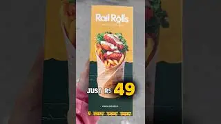 Finally, a train meal you can trust hygienic, tasty wraps served fresh in train ! 🌯🛤️@RailRolls