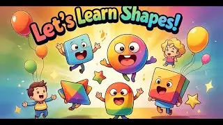 Shapes Are All Around | Names of Shapes Song | Brainy Little Sprouts | 3D Animated 2025