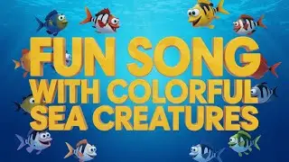Swimming Fish Kids Rhyme | Fun Music About Ocean Animals and Sea Friends Adventure