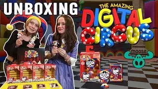 Распаковка 4-дюймовых виниловых фигурок The Amazing Digital Circus от MOOSE Toys GLITCH Pomni Cai...