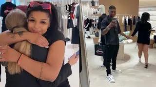 Chrisean Rock Holds Back Tears After New 