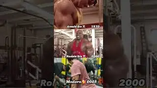 Modern v/s Old school- #ronniecoleman #oldschooltraining  #shorts #trending #gym #fitness
