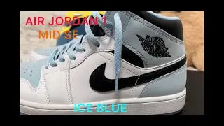 Unboxing AIR JORDAN 1 MID SE  ICE BLUE 2023