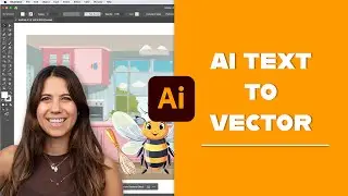 AI Text to Vector in Adobe Illustrator &ndash; Create a Story Scene (2025 Update)