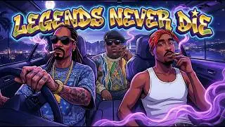 LEGENDS NEVER DIE &mdash; 90s G-Funk & West Coast Vibe | Chill Rap Mix