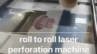 roll to roll laser micro perforation machine punching holes