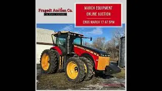 Tractors, Planters, Tillage, Trucks, Skid Loaders/Attachments, GPS Equipment, Heads/Trailers + More!