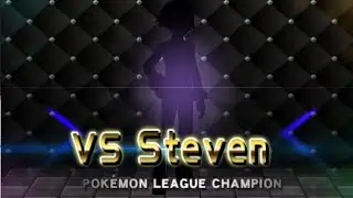 Pokemon Rutile Ruby Vs League Champion Steven