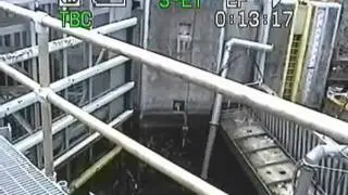 Dewatering Ortona Lock