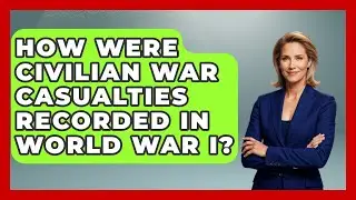How Were Civilian War Casualties Recorded in World War I? | First World War Journal News