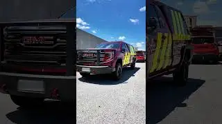 A couple of GMC Sierra 1500 trucks with Goodyear Wrangler Territory ATs #gmc #gmcsierra #tyres