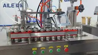 AILE Insecticide Spray Air Freshener Aerosol Semi Automatic 3 in 1 Aerosol Filling Machine
