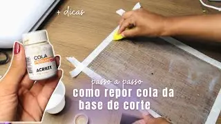 Passo a Passo de Como Repor Cola na Sua Base de Corte + Dicas ✨