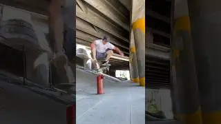 Skateboarding Over Hydrant - Seattle, WA - @mikegraniyo #BumbaiWeLearn #Skateboarding #Kickflip