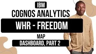 IBM Cognos World Happiness Report - FREEDOM - Dashboard 2