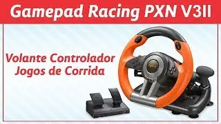 Joystick Controle Gamepad Volante - PXN V3II
