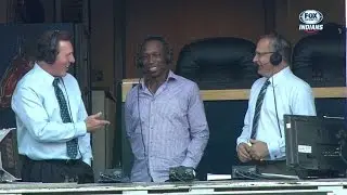 TB@CLE: Lofton on reunion with old teammates