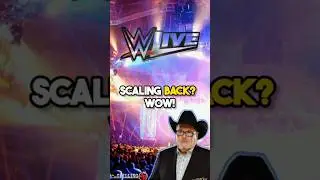 JIM ROSS is SHOCKED that the WWE is SCALING BACK on the LIVE EVENTS