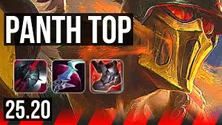 PANTHEON vs K'SANTE (TOP) | KR Master | 25.20