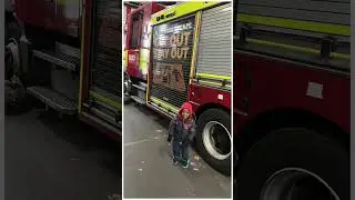 🚒 Fire Station Tour! Climbing Inside a Fire Engine🔥🚒 #firetruck #supersimplesongs #fireengine