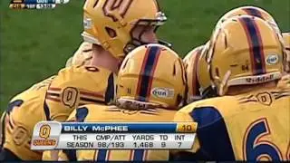 2011 Queen's Football vs Western Regular Season Game