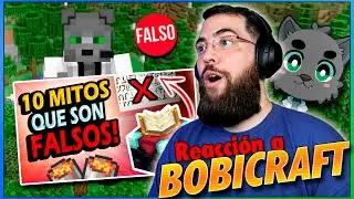 Nalzar REACCIONA a Bobicraft: 10 MITOS de MINECRAFT que son FALSOS #1