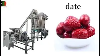 super fine dates sugar powder making machine, date grinding machine, dry dates seeds crusher machine