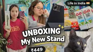Believe Me Or Not😳BEST EVER MOBILE STAND💖Indian Girl🌿Unboxing New Equipment 2026🎊Under 449✨