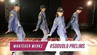 Whatever Werkz | Front Row | Singapore Dance Delight Vol. 6 Prelims 2016 | RPProductions
