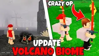 VOLCANO BIOME UPDATE IS INSANE 99 Nights in the Forest
