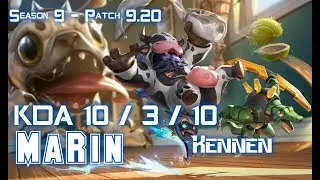 MaRin KENNEN vs VAYNE Mid - Patch 9.20 KR Ranked