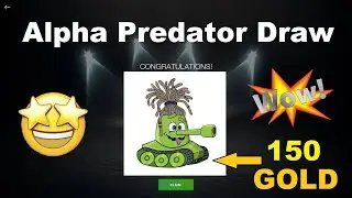 WoT Blitz Alpha Predator Draw - We Won a Tank for 150 Gold!!! Hunting for Awesome Containers & Tanks
