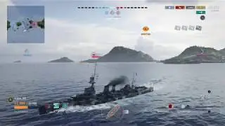 Release The Kraken!!! British Cruiser Danae (WoWS Legend)