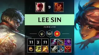 Lee Sin Jungle vs Taliyah - VN Challenger Patch 25.18