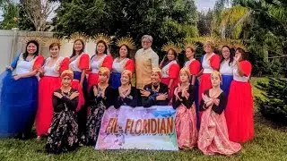 Malong Malong Muslim & Kuradang Cultural dances performed by Filipino Floridian @fusionfest2025,FL🇺🇸