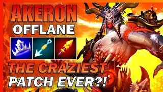 FIRST LOOK at the new hero AKERON and CRAZY MAP CHANGES! - Predecessor Offlane Gameplay