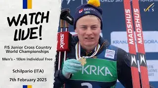 LIVE: FIS Nordic JWC 2025 Schilpario (ITA) - 10km Individual Free Men