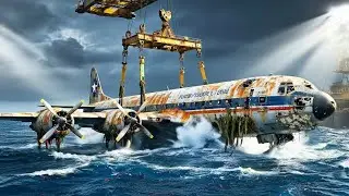 Found Under the Sea: Flying Tiger Line L-1049H Super Constellation Restoration!